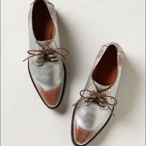 Gee WaWa Emily Metallic oxfords 7